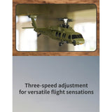 RC Helicopter, UH-60 2.4G 5CH Flybarless Brushless Scale RC Aircraft with Altitude Hold, Optical Flow Positioning & One-Key Inverted Flight for Indoor and Outdoor Play, Gift for Adult (RTF)