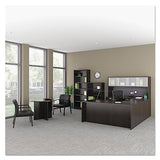 Alera alera Valencia Round Conference Table with Legs, 42" Diameter x 29.5h, Espresso