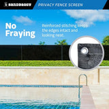 Sandbaggy Privacy Fence Screen - UV Resistant HDPE - Chain Link Fencesre Fence