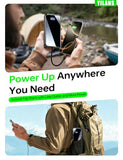 Portable Charger,50000mAh Power Bank Built-in Cable, 22.5W PD USB C In & Out Fast Charging, External Battery Pack with 6 Output & 2 Input, Travel Camping Essential for iPhone 17/16/15/14/13/12,Android