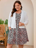 AusLook Plus Size Womens Summer Dresses 2025 V Neck Sleeveless Sundresses with Pockets Beach Vacation Clothes