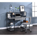 47" Home Office Desk with 8 Compartments, Computer Study Desk for Home