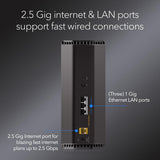 Nighthawk Dual-Band WiFi 7 Router (RS140) - Router Only, BE5000 Wireless Speed (up to 5.0 Gbps