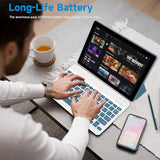 Android 15 Tablet, 10 Inch 18GB RAM+128GB ROM/ 2TB Expandable Tablet