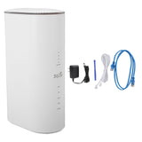 5G CPE Router with SIM Card Slot, WiFi 6 Dual Band Wireless Router, Supports 32 Devices, 8 High Gain Antennas, 4x4 MIMO, 5G Antenna Plug, Mobile Hotspot for Home, RV, Business