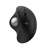 Logitech Ergo M575S Wireless Trackball Mouse, Wireless Ergonomic Mouse with Bluetooth and Encrypted Dongle