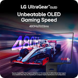 LG 27GX790A-B 27-inch Ultragear OLED Gaming Monitor QHD 1440p 480Hz, 0.03ms