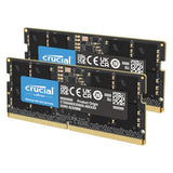 Crucial 64GB DDR5 RAM, 5200MHz (or 4800MHz) Laptop Memory Kit, SODIMM 262-Pin
