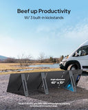BLUETTI Elite 100 V2 Solar Generator with 200W Solar Panel (Ships Separately), Portable Power Station 1024Wh w/ 4 1800W AC Outlets, 35% Smaller, Ideal for Camping, Emergencies, Backup Power