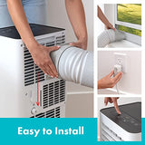 SereneLife Compact Freestanding Portable Air Conditioner & SLPAC8 SLPAC 3-in-1 Portable Air Conditioner with Built-in Dehumidifier Function