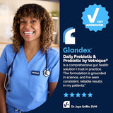 Vetnique Glandex Probiotics for Dogs Chews, 5 Strains, Prebiotics & Enzymes