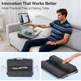 Lap Desk for Laptop, Elevated Laptop Stand for Bed, Fits up to 15.6" Laptops & MacBook