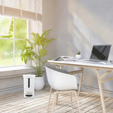 Cabilock Step On Trash Can with Foot Pedal Versatile Waste Basket for Bathroom Kitchen and Car
