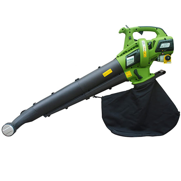 OUZVI Blowers Golf Turf Cleaning Suction Leaf Blower 30CC Gasoline Blower Collect The Shredder Leaf Blower 2-Cycle Gas