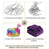NEWCOSPLAY Super Soft Faux Fur Blanket Twin Size Dark Purple Sherpa Fuzzy Plush Warm Blanket for Sofa Bed (Dark Purple, Twin(60"x80"))