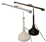Piano Lamp, LED Piano Lamp with Dimmer, Eye-Caring, Stepless Dimming, Metal, Black + Gold HomeFocus
