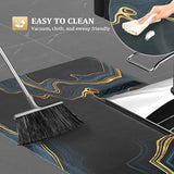 Thick Salon Mats for Hair Stylist Anti Fatigue, Barber Floor Mat with Square Base