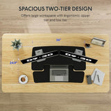 36-inch Standing Desk Converter Height Adjustable Sit to Stand Up Workstation