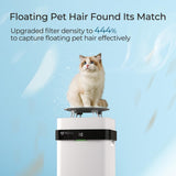 Air Purifier with Pet Cover Attachment – TPA Technology Up to 20X More Effective than HEPA, Ideal for Rooms Up to 450 sqft Airdog
