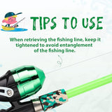 WIDDEN 2 Pack Kids Fishing Pole, Portable Telescopic Kids Fishing Poles Set for Boys and Girls, Fishing Rod and Reel Combo Kit with Tackle Box, and Fishing Net, Best Fishing Pole for Toddler Youth