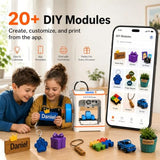 Entina Tina2C 3D Printer for Kids & Beginners, Fully Assembled Starter Mini 3D Printer