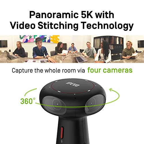 Panoramic 360-Degree Conference Camera, USB-C Plug'n'Play, Multiple AI ...