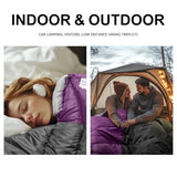 TANSTRIDER Sleeping Bags for Adults Warm Weather,3-4 Season 3lb Lightweight Sleeping Bag for Kids Girls Boys with Compression Sack,Camping Essentials Gear, Hiking,Travel,Backpacking,Outdoor & Indoor
