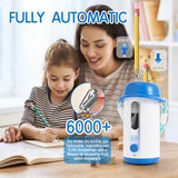 Electric Pencil Sharpener, Low Noise Fully Automatic Pencil Sharpener for Classroom,6.9-10.8mm Colored/Jumbo Pencils