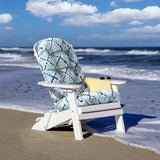 TWLEAR Indoor/Outdoor Adirondack Chair Cushions 44 x 19 x 4 Inch