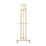 Small Floor Standing Easel Display Stand - 57" - Gold