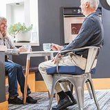 DMI Seat and Chair Cushion for Office Chairs, Wheelchairs, Scooters, Kitchen Chairs or Car Seats, FSA HSA Eligible