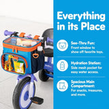 Kids Bike Basket - Bike Basket Front Fits Most Bikes & Scooters - Blue