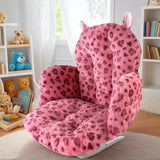 DOBUONO Comfy Office Chair Cushion: 17.5" L x 17.5" W x 18" H Cute Seat Cushion Kawaii Cushion for Gaming Chair with Backrest