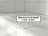 EUROTECH SHOWERS Classic 56-59" W x 72" H Semi-Frameless Double Sliding Glass Shower Door with 1/4" Clear Tempered Safety Glass (Chrome)