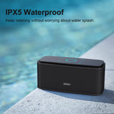DOSS SoundBox Touch Wireless Bluetooth Speaker with 12W HD Sound and Bass, IPX5 Waterproof, 20H Playtime, Touch Control, Bluetooth 5.0, Handsfree, Speaker for Office, Home, Outdoor, Travel-Upgraded DOSS
