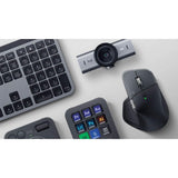 Logitech MX Master 4 for Mac, Ergonomic Bluetooth Mouse with Advanced Performance Haptic Feedback, Ultra-Fast Scrolling, USB-C Charging, MacOS, iPadOS, Windows - Space Black