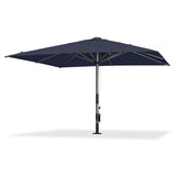 PURPLE LEAF Umbrella 13' x 13' Commercial Business Semi Auto Lift, Navy