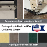 5ftx50ft Fence Privacy Screen Heavy Duty 170 GSM Windscreen & Dustproof Fabric Privacy Screen