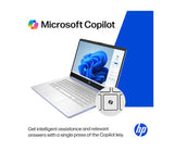 HP 14" Business Laptop Computer with 1-Year Office 365, Intel Quad-Core N150 Processor, 4GB RAM 640GB Storage (128GB UFS+512GB SD Card), Windows 11 Home, PLUSERA Earphones, Sky Blue