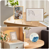 4 Pack Metal Easel Stand 16.5" H x 8.7" W x 4.3" D Table Top Easel Stand for Display
