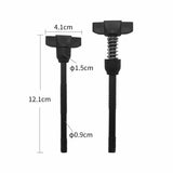 Tgpiao 1Pack Mini Fishing Line Winder Spooler Machine,Portable Adjustable Detachable Spinning Reel Spool Spooling Station System, Baitcaster Multifunctional Line Winder Tool (Black and red)