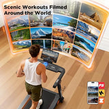 Vitalwalk Foldable Walking Pad Treadmill with Incline 20%/25% Auto, 49"x18"