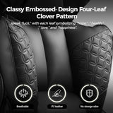 COMHOMA Big and Tall Office Chair 400LBS Wide Ergonomic Gaming Chair with Deluxe Embossing Designed Leather with Foot Rest