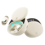 Houlyn Sleep Earbuds for Side Sleepers, Wireless Noise Cancelling Sleep Headphones with Sleep Mode, LED Power Display, Comfort Fit for Sleeping, Working, Hiking (Gold)