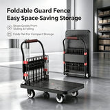 Push Cart Dolly Platform Truck Hand Truck Duty Flatbed
