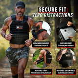 Wolf Tactical Adjustable Weighted Vest for Men & Women - Rucking, Workout, Running, Walking & CrossFit Weight Vest for Strength Training & Fitness (OD Green)