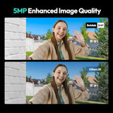 Nonstop Power Video Doorbell with Head-to-Toe View, No Subscription, AI Motion Detection