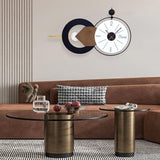 AXAORIRA 35x20 Inch Large Modern Wall Clock, Silent Quartz Movement Decorative Clocks for Living Room, Bedroom, Office - Ideal Gift for Home Decor Lovers