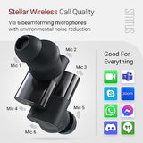 Status Between 3ANC Onyx True Active Noise Cancelling Wireless Earbuds - Black iPhone & Android ANC in Ear Buds