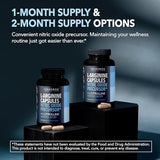 L-Arginine and L-Citrulline for Men, Nitric Oxide Support, 30 Servings